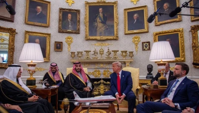 ترامب يجدد إشادته بالرئيس الشرع خلال مؤتمر صحفي مع ولي العهد السعودي