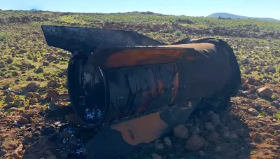 ريف دمشق: سقوط بقايا صاروخ “إيراني”