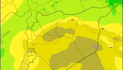 تنبيه جوي: أجواء مغبرة تضرب سوريا حتى الجمعة وتحذيرات صحية