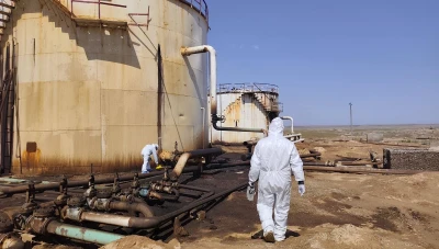 مسح إشعاعي في حقول دير الزور ضمن خطة لتعزيز السلامة وإعادة التأهيل