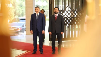 التعاون الثنائي..وزير الداخلية التركي يصل دمشق