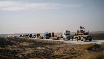 ضمت 35 شاحنة.. تعزيزات عسكرية للتحالف الدولي تدخل الحسكة
