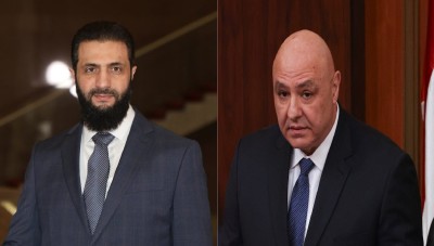 الشرع وعون يؤكدان على تطوير العلاقات الإيجابية بين سوريا ولبنان