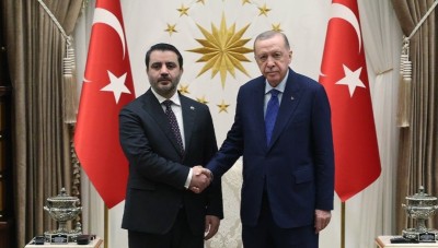 الشيباني يلتقي الرئيس التركي أردوغان