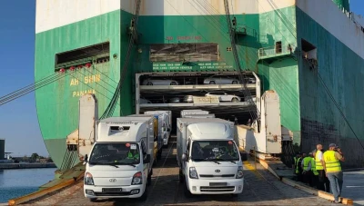 طرطوس تستقبل دفعات ضخمة من السيارات والحافلات لتعزيز السوق وقطاع النقل