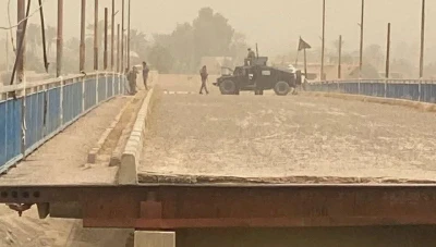 "ب ي د" تمنع إعادة تأهيل الجسر الواصل بين الباغوز والبوكمال في ديرالزور