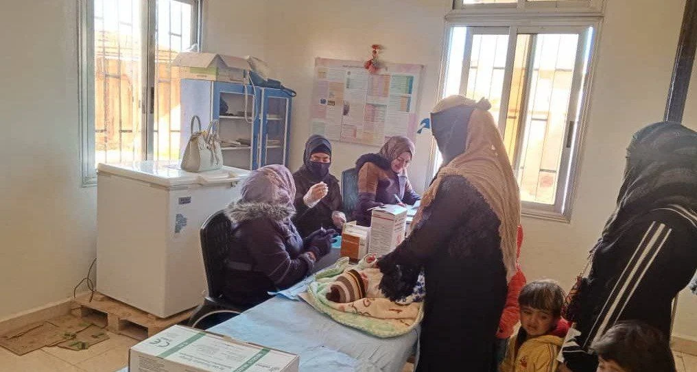 مركز مركدة الصحي في الحسكة يعزز برامج التحصين