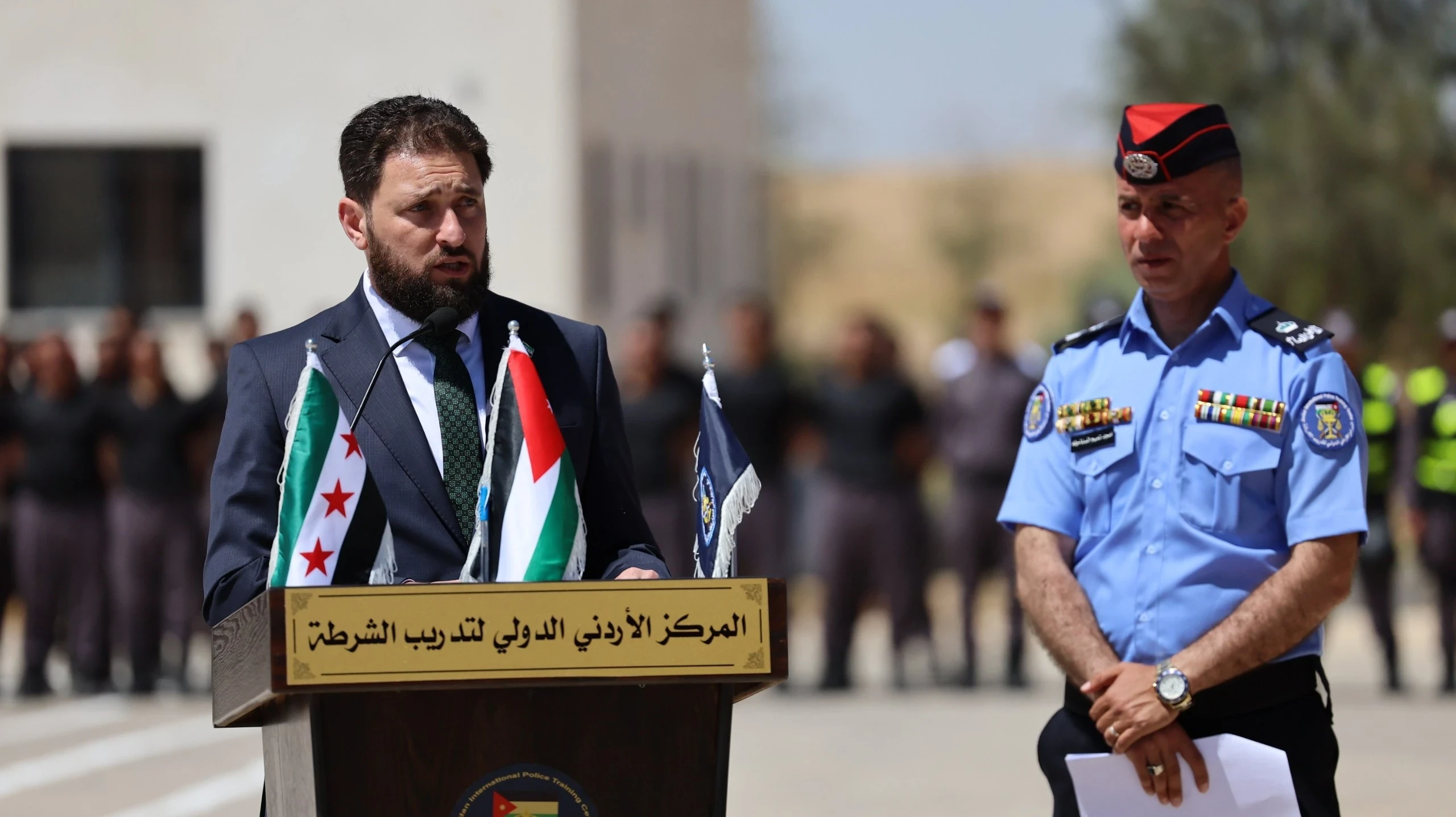 الأردن:  تخريج 300 عنصر من قوى الأمن الداخلي السوري