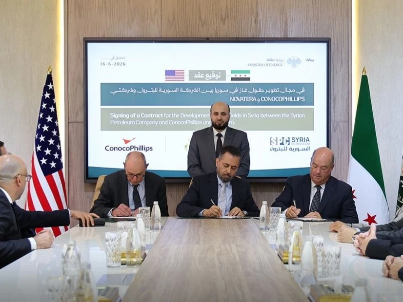 "السورية للبترول" تكشف عن حصة دمشق من عقد الغاز الأمريكي