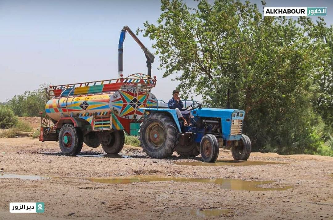 أزمة مياه خانقة تعصف ببلدات عديدة في ريف دير الزور