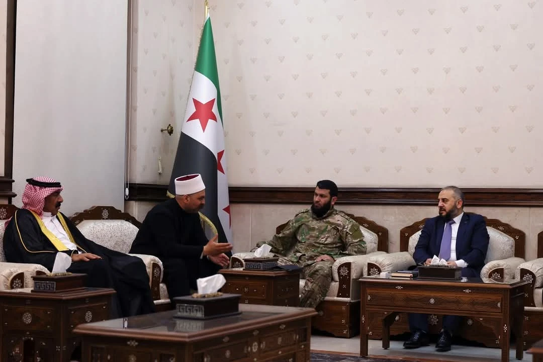 أهالي جرمانا يؤكدون لوزير الدفاع السوري تمسّكهم بوحدة سوريا