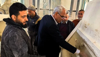 المدير العام لمؤسسة الحبوب يجري جولة ميدانية لتقييم منشآت الرقة ودير الزور