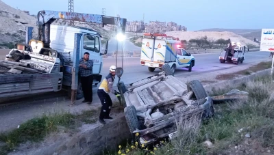 الدفاع المدني: وفاة خمسة أطفال وإصابة 16 مدنياً في حرائق وحوادث سير