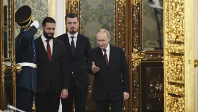 الشرع يبحث مع بوتين مستقبل القوات الروسية في سوريا