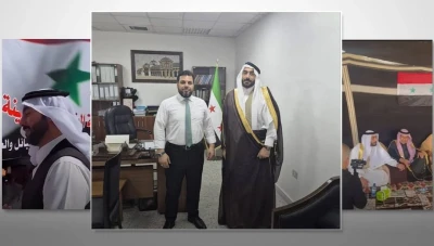 الحسكة..انتقادات لرئيس لجنة انتخابات مجلس الشعب السوري بسبب صورة مع "زيد حميدي العاصي"