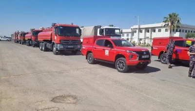 تعزيزات أردنية تصل سوريا للمساعدة  بإخماد حرائق اللاذقية
