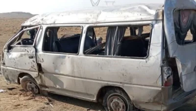 وفاة سيدة وإصابة 13 شخصاً في حادث سير جنوب الحسكة