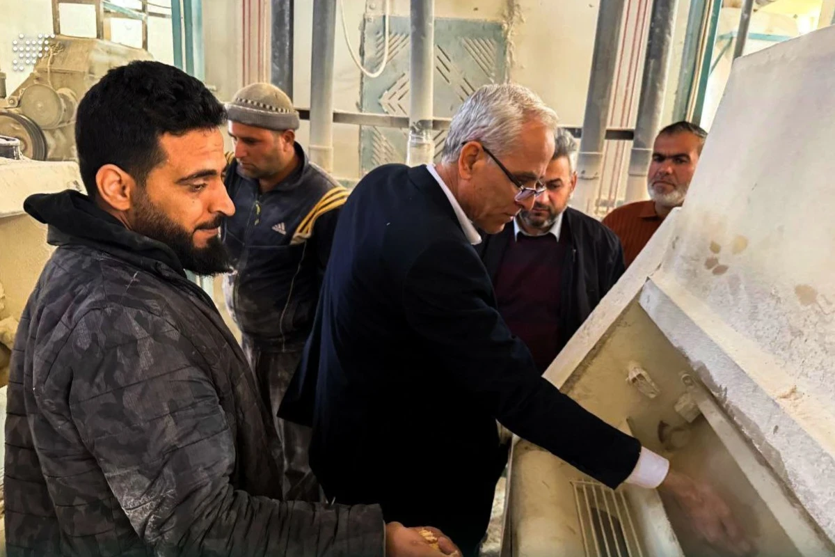 المدير العام لمؤسسة الحبوب يجري جولة ميدانية لتقييم منشآت الرقة ودير الزور