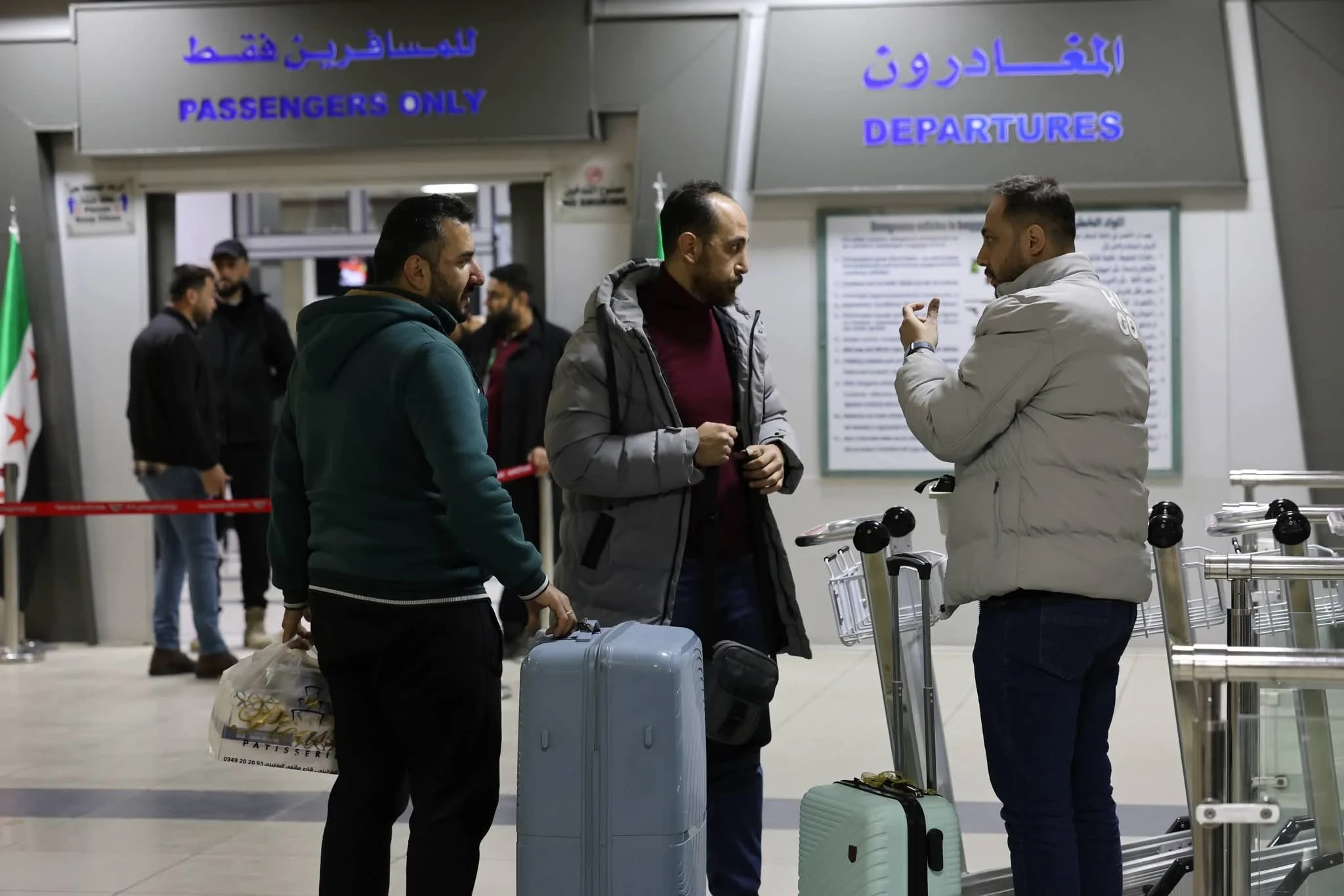 تسيير رحلات من مطار حلب إلى وجهات إقليمية عبر مسار جوي فوق المتوسط