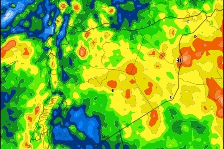 تحذيرات من منخفض جوي قوي في سوريا يستمر حتى الجمعة