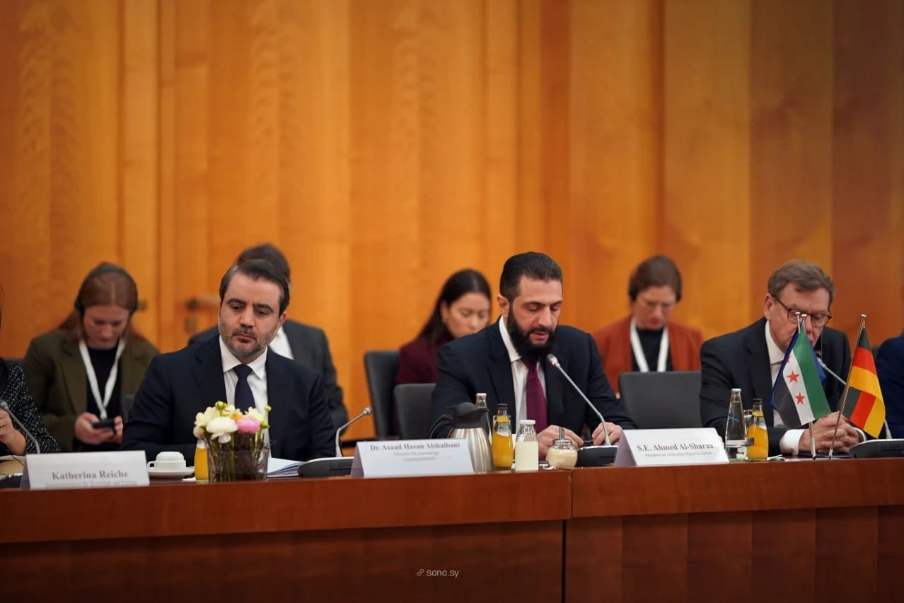 الرئيس الشرع: سوريا تتجه إلى علاقات اقتصادية متينة مع ألمانيا